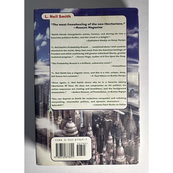 The American Zone by L. Neil Smith hc/dj 1st Edition/1st Printing - Picture 2 of 9